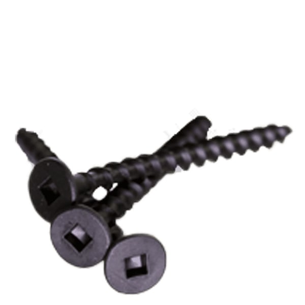Newport Fasteners Deck Screw, #8 x 2-1/2 in, Steel, Flat Head, Square Drive, 2500 PK 910799-2500 - main